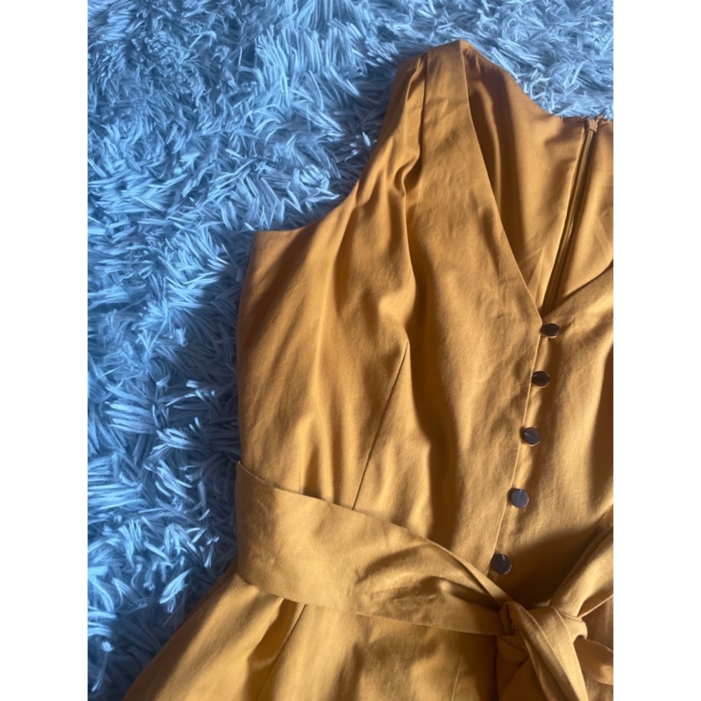 Donna Tie Waist Jumpsuit - Picture 6 of 8